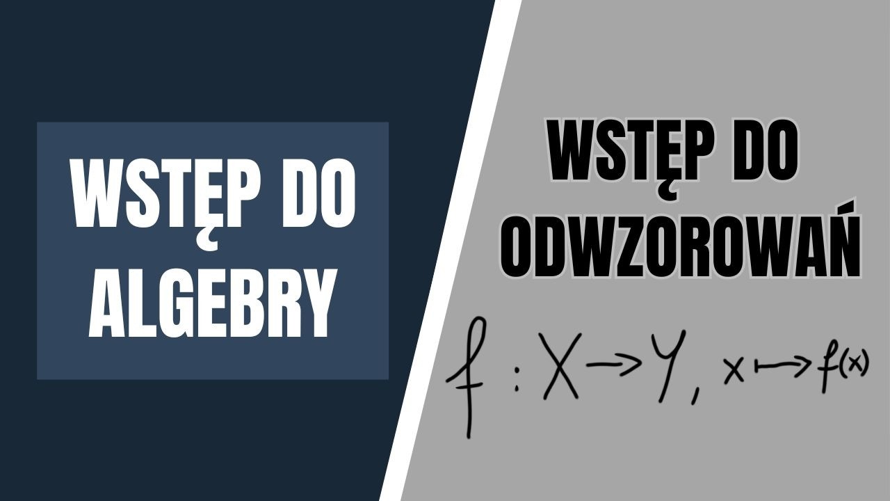 Wstęp do algebry - Odwzorowania - podstawowe pojęcia i intuicja!