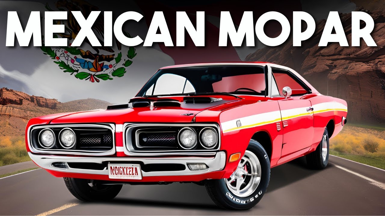 Forgotten Mopar: The Mexican Super Bee with More Power Than U.S. Muscle Cars!