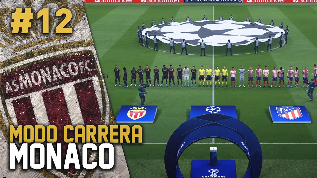 JUGAMOS vs PSG & ATLETICO en CHAMPIONS con SORPRESON!! | FIFA 20 Modo Carrera: Monaco #12