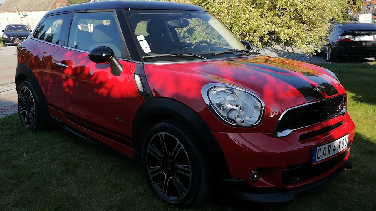 Mini Cooper PACEMAN 2014 Rok,4X4, 114 Tyś. km. 2.0 Diesel.