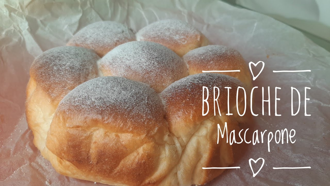 Brioche de MASCARPONE.