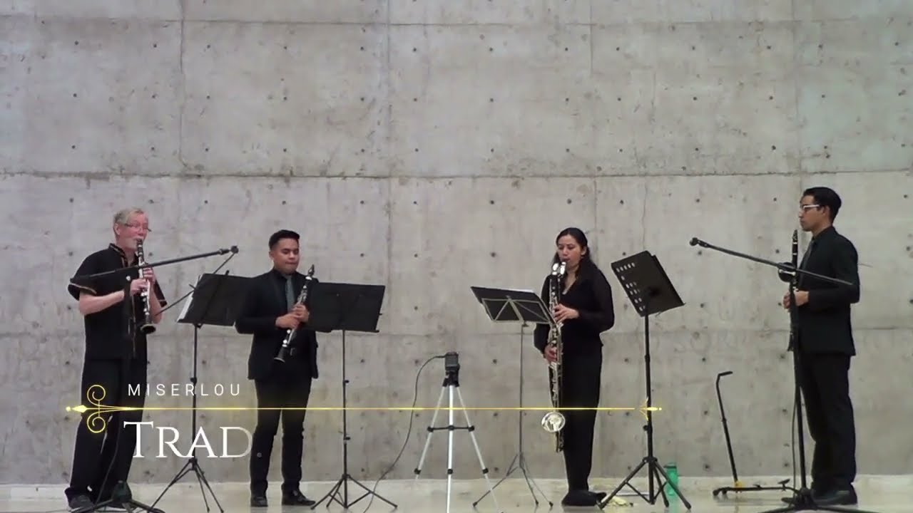 Miserlou for Clarinet Quartet, trad/arr. Mike Curtis (Citlalli Rosas)