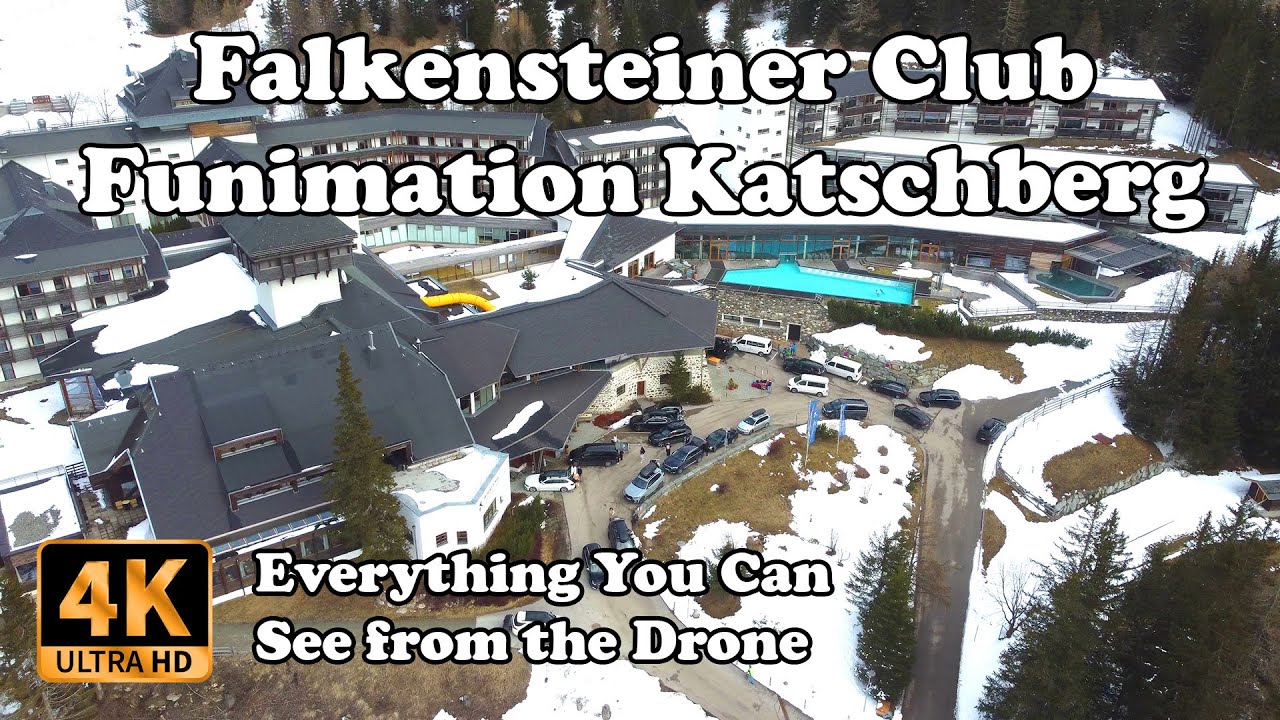Falkensteiner Club Funimation Katschberg from Drone in 4K