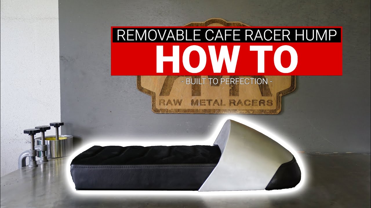 ✖️ HOW TO - Cafe Racer Seat Hump✖️
