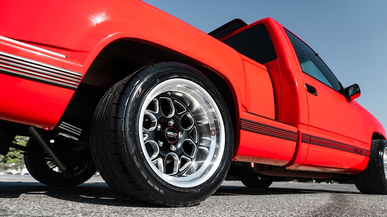Spicy Red OBS Slow Roasts Tires on WELD Solana Wheels