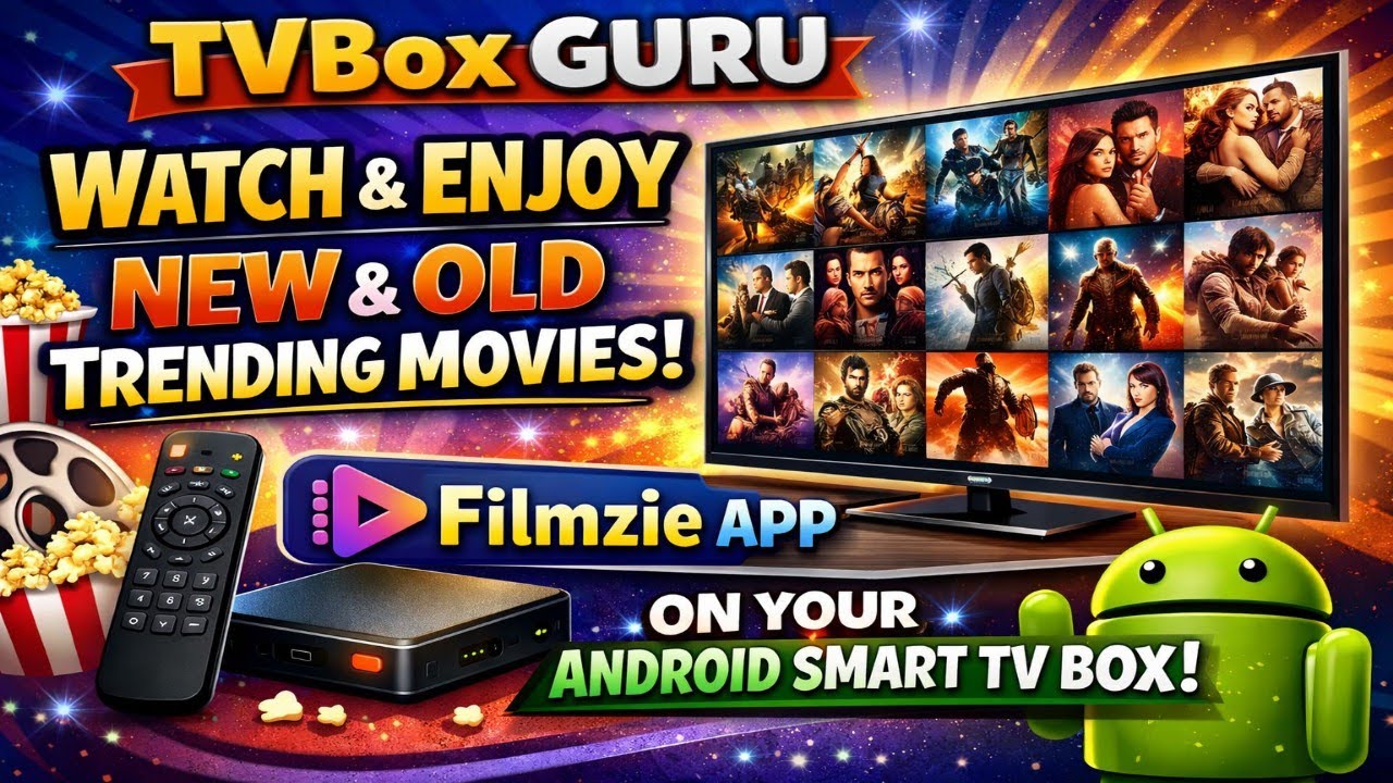 FREE Trending Movies on Filmzie App 🔥 Android Smart TV Box