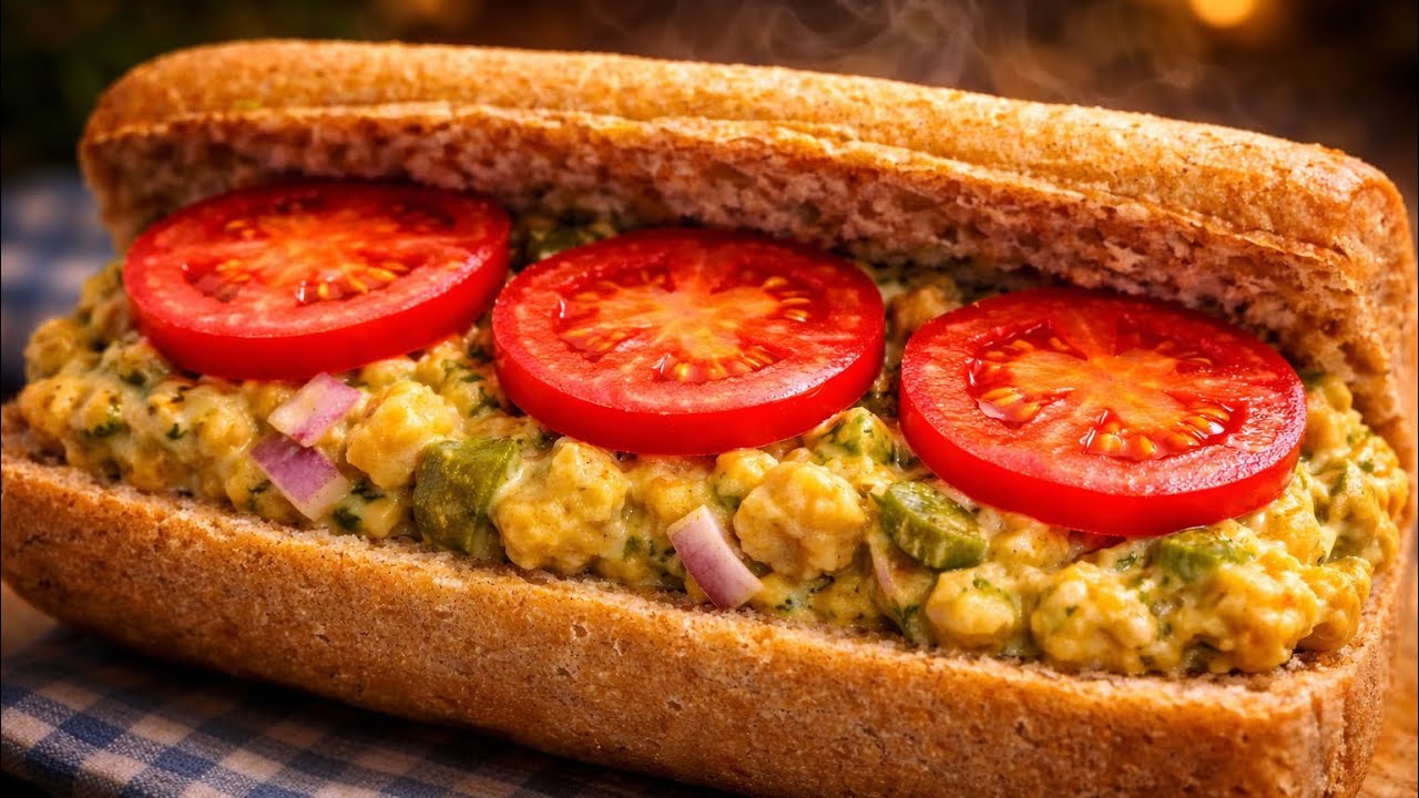 Cheap, Healthy & Packed With Protein (Easy Lunch Idea) | Easy & Healthy Chickpea