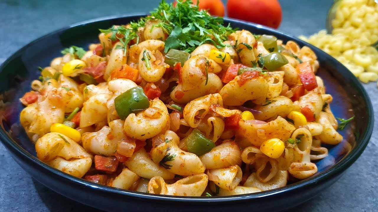 Masala Macaroni || Indian Style Macaroni Pasta || Shana's Kitchen