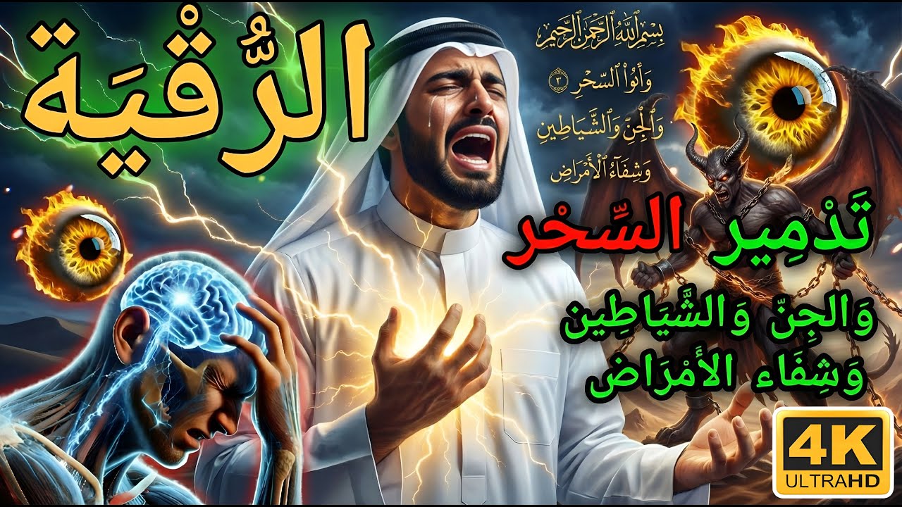 رقية شرعية قوية جداً لحرق السحر والجن وتحصين البيت فوراً,Aql