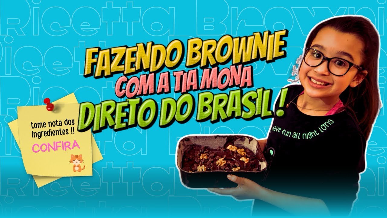 Bora aprender a fazer brownie com a gente?