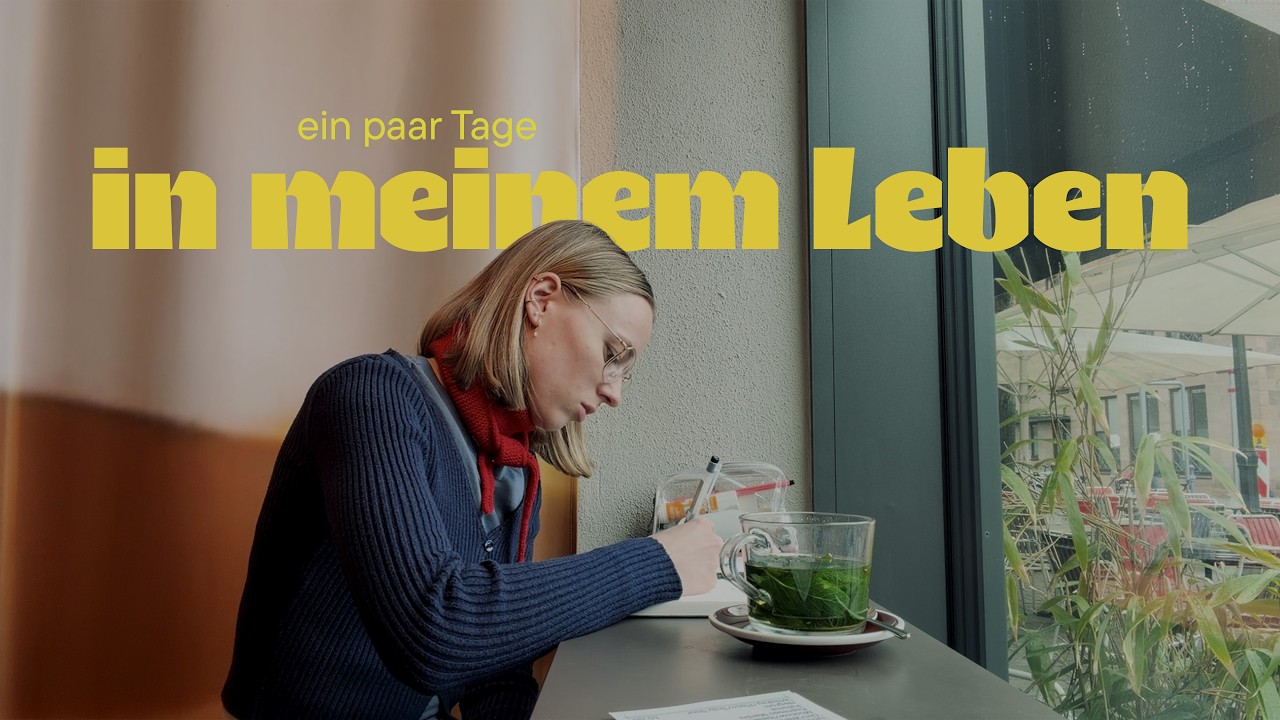 ein paar Tage in meinem Leben als Design Studentin🌟🎨