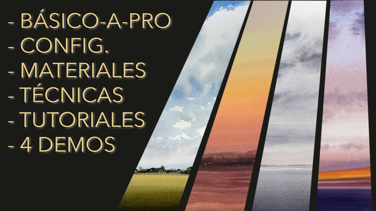 Domina los Cielos en Acuarela