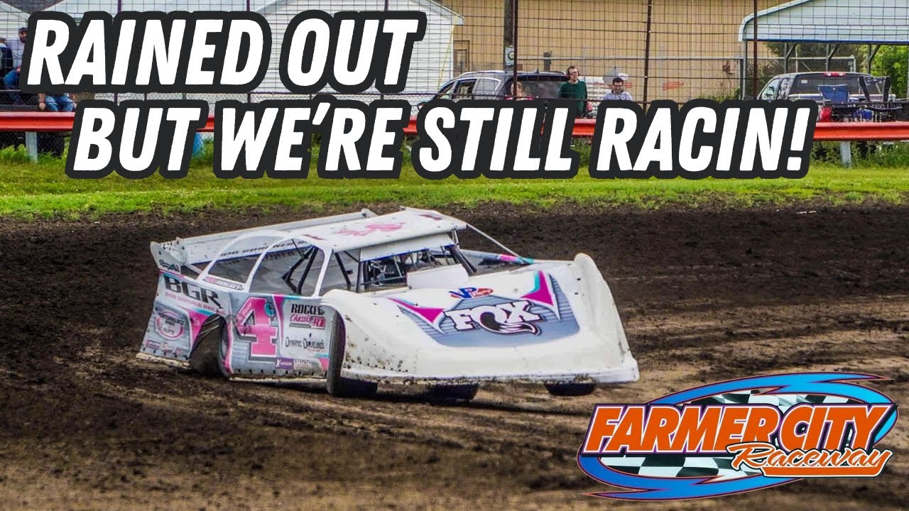 Rained Out But We Still Wanted To Race! | Farmer City Raceway