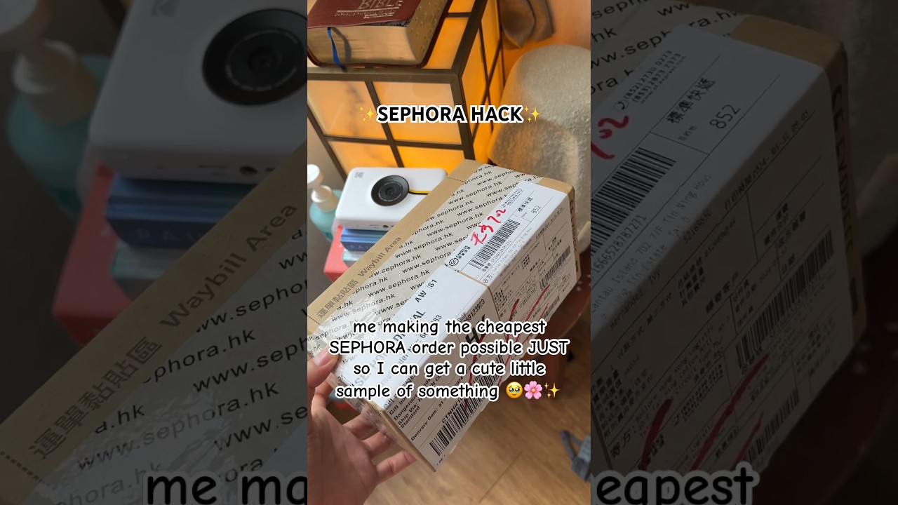 ✨how to get free samples from sephora✨#shorts #sephora #freesamples