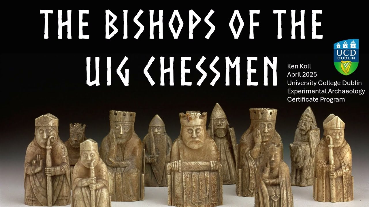 Lewis Chessmen Bishops by Ken Koll