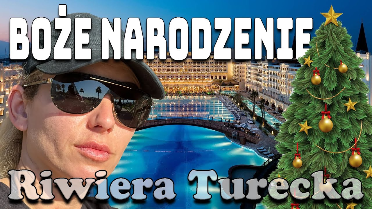 Magia Bożego Narodzenia  na Tureckiej Riwierze | Titanic Mardan Palace | Winter Concept | 4K