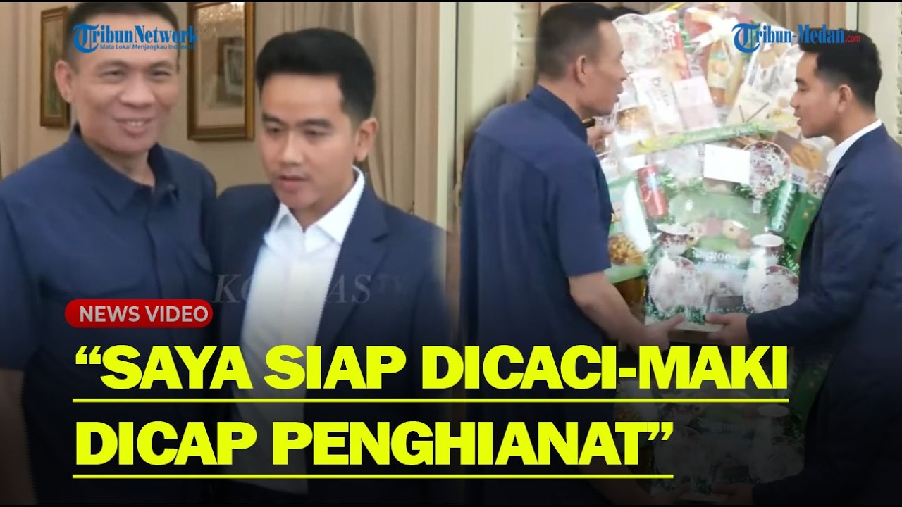 GIBRAN RANGKUL RISMON Hingga Beri Parsel Lebaran : Saya Siap Disebut Penghianat