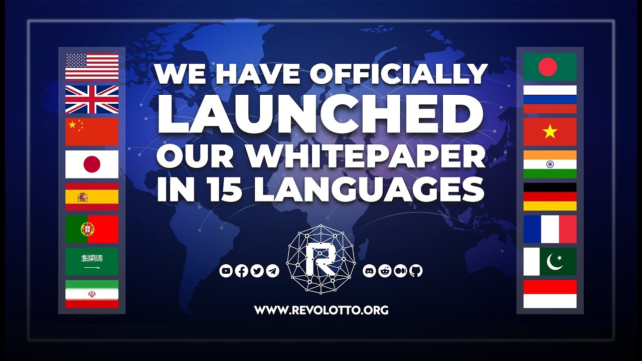 Complete Guidelines for Crypto Investors - Revolotto Whitepaper Officially Launched in 15 Languages
