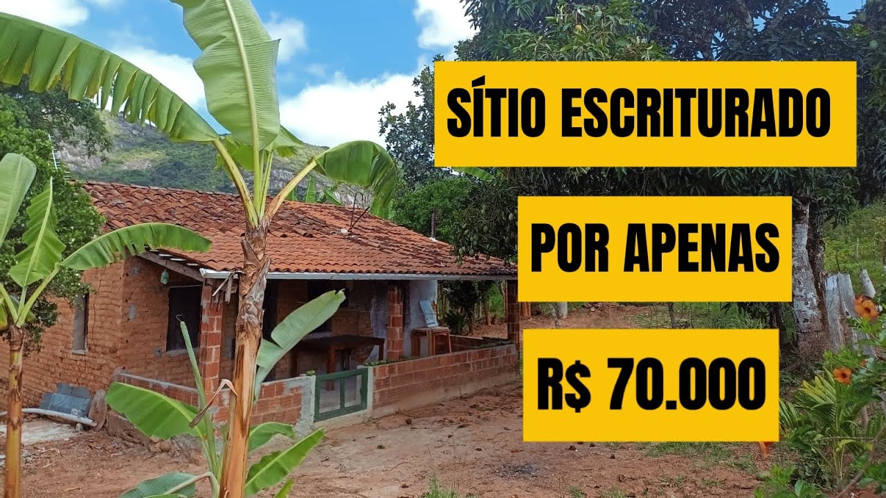 Sítio em Terra Vermelha PE Escriturado apenas R$ 70.000 | com muita água! | 2 hectares