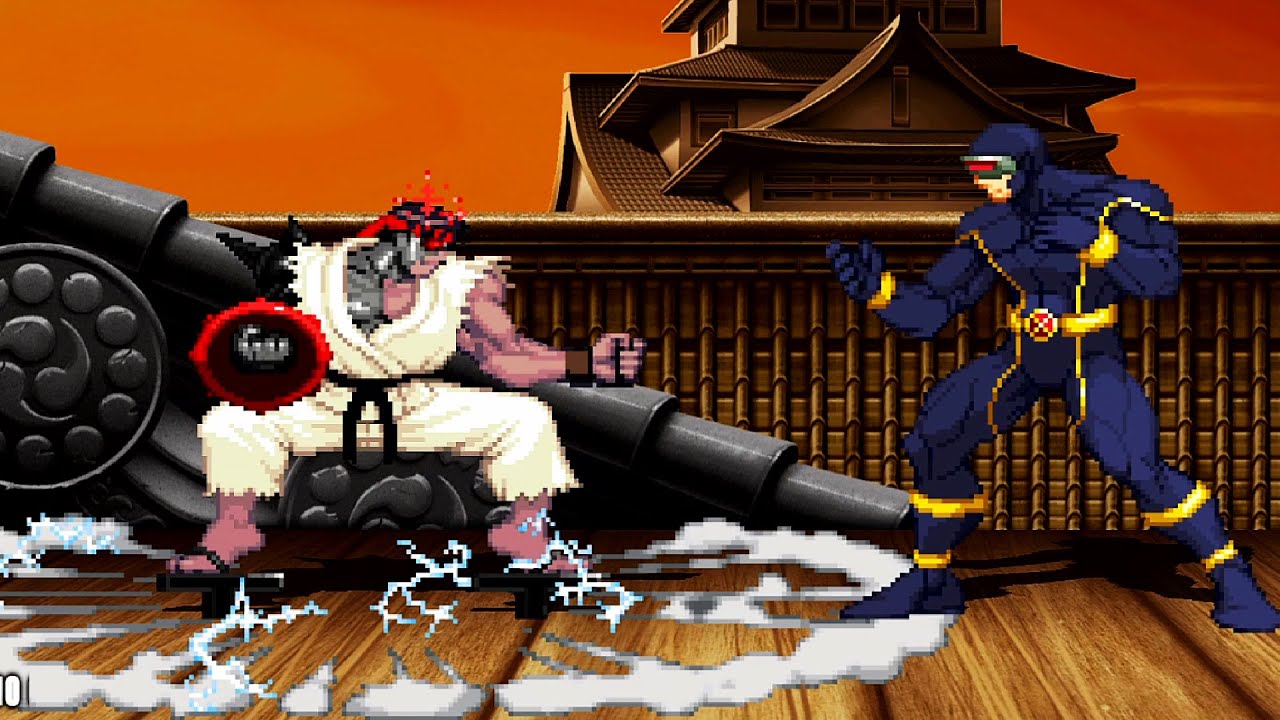 CYBER RYU VS CYCLOPS! THE CRAZIEST BATTLE EVER!