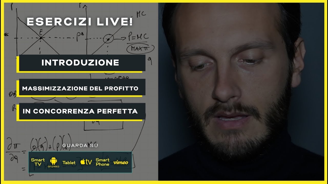 Prezzo e costo marginale: massimo profitto in concorrenza perfetta | Microeconomia