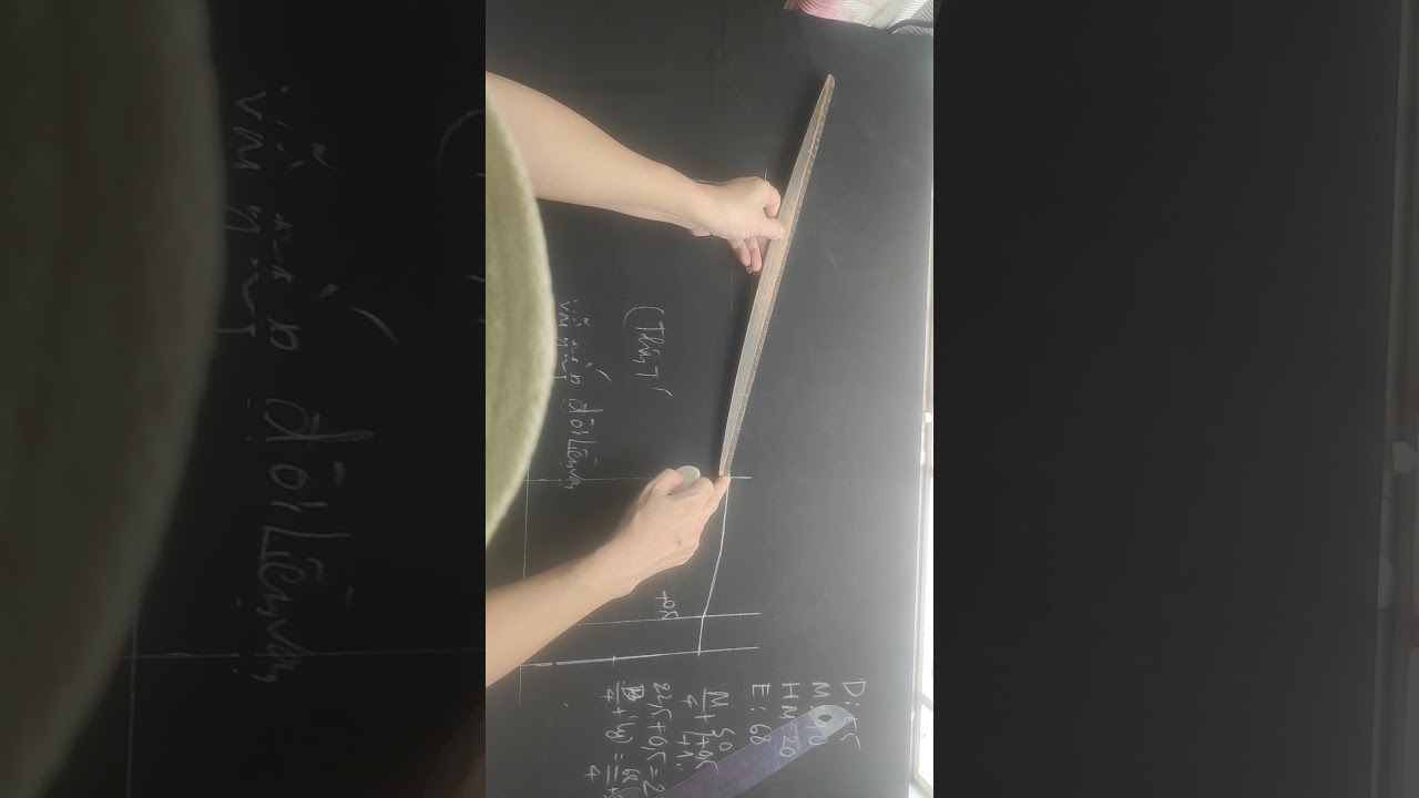 Bài 74 : chân váy chữ A cạp dời( dạng cơ bản)