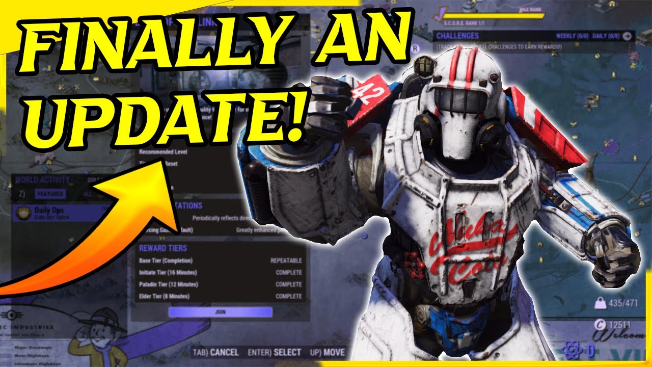 [Fallout 76] - Daily OPS Expanded & Infusions! (PTS FOOTAGE)