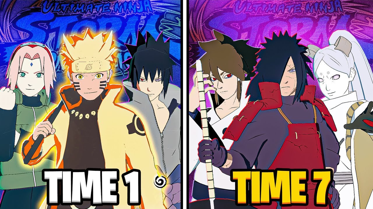COPIANDO O TIME DOS ADVERSÁRIOS NO NARUTO STORM CONNECTIONS