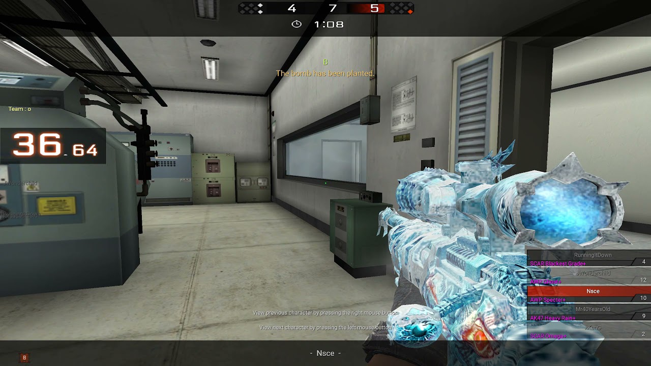 Nsce 1v5 moment