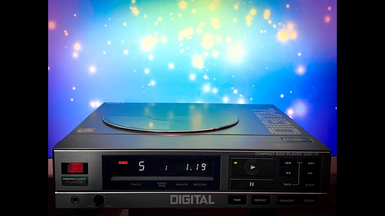 SONY CDP 7F  Japan Vintage Compact Disc Player Rare Condition