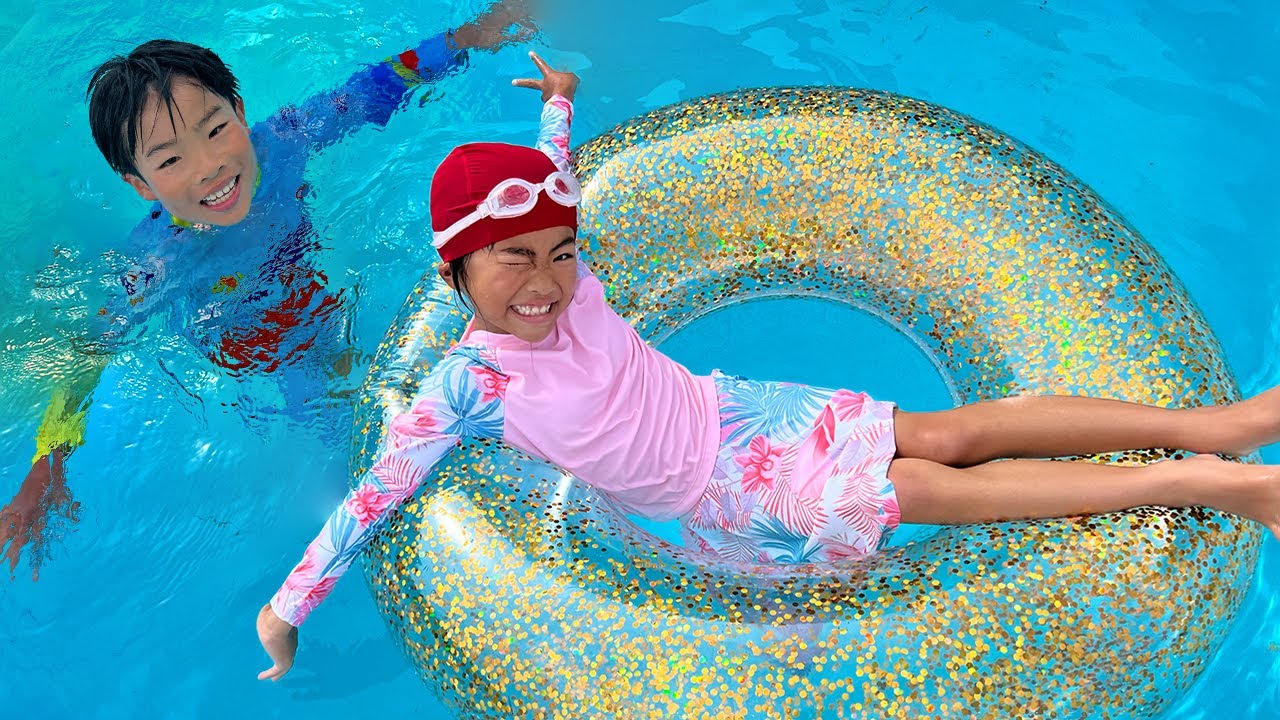 【寸劇】夏休みを安全に楽しむためのルールを学ぼう♪　かえであーたん　プール　Summer safety rules for children