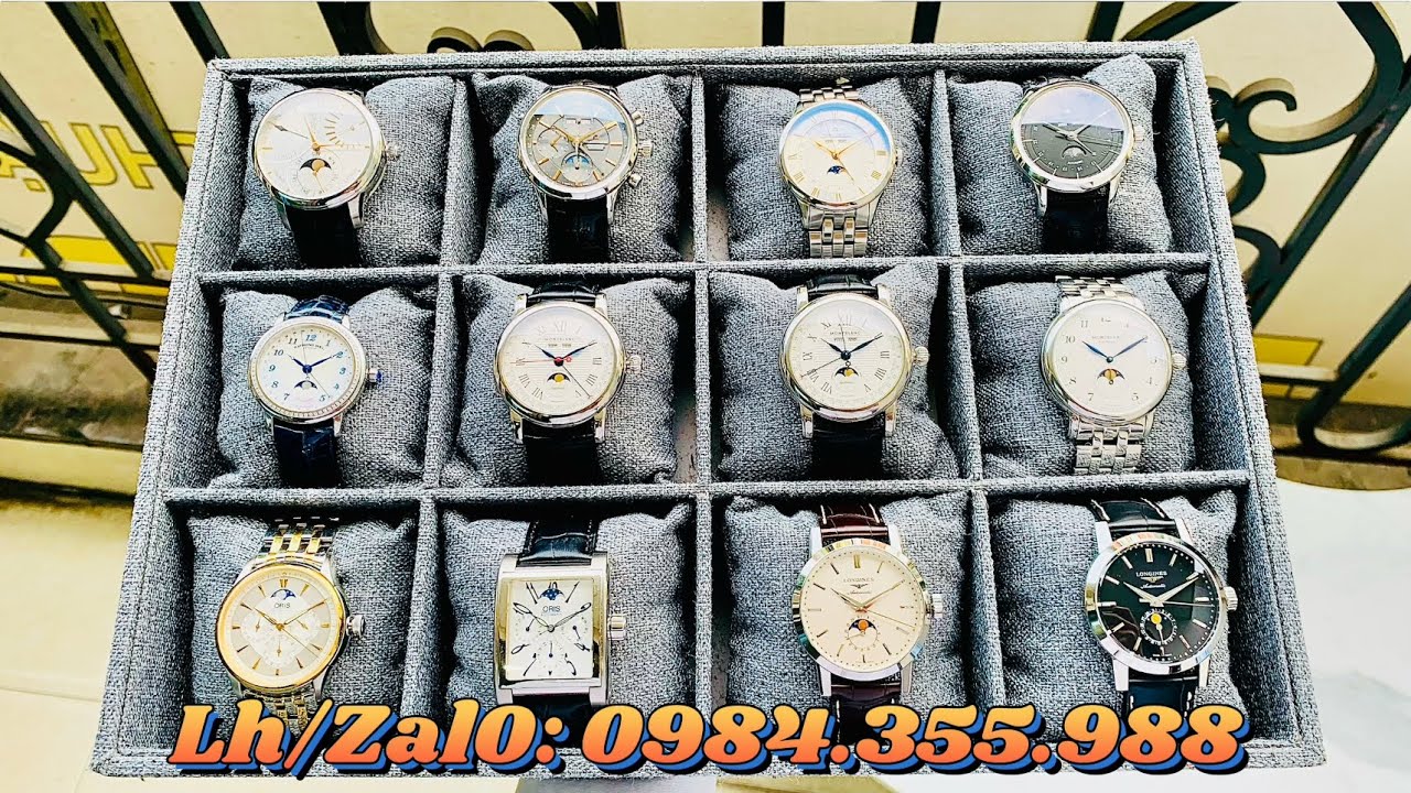 [Bầu Trời Moonphase Huyền Ảo] Quá Tuyệt Vời Bst 12 Đồng Hồ Lịch Tuần Trăng Cực Đẹp Của VNTimepiece