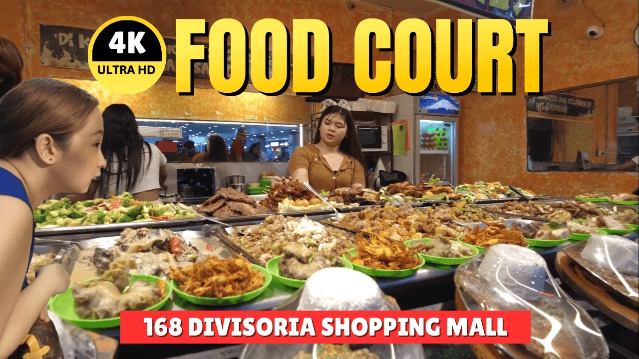 [4K] 168 SHOPPING MALL I FOOD COURT TOUR! NEW SOUND EXPERIENCE!
