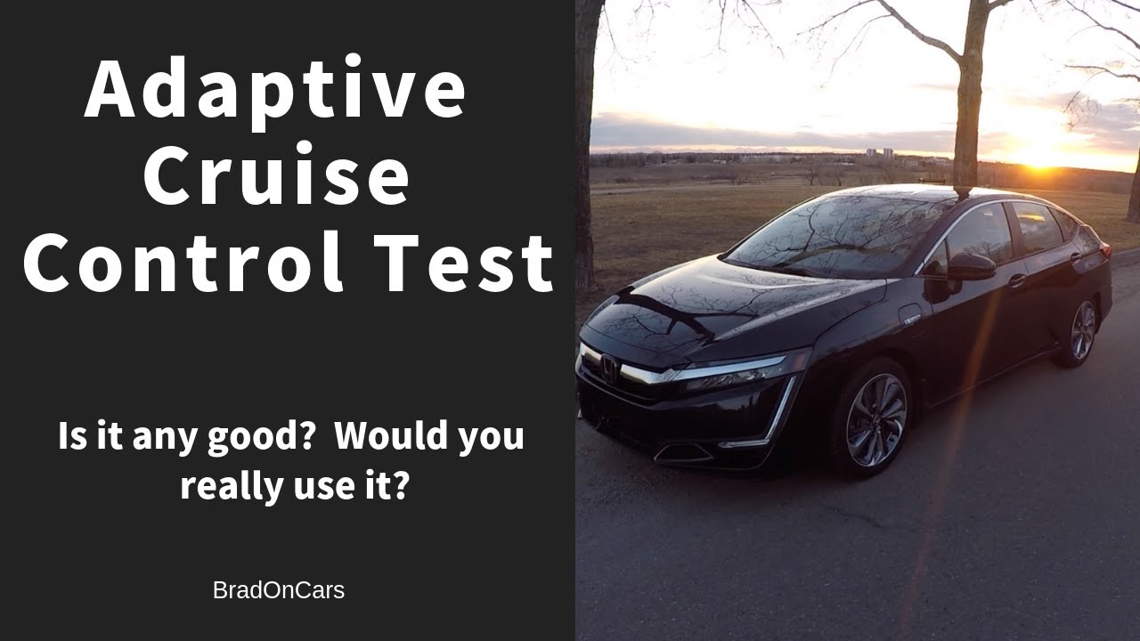 2018 Honda Clarity Touring:  Adaptive Cruise Control - Demonstration