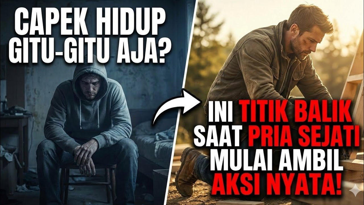 CAPEK Hidup Gitu-Gitu Aja? Ini Titik Balik Saat Pria Sejati Mulai Aksi Nyata!