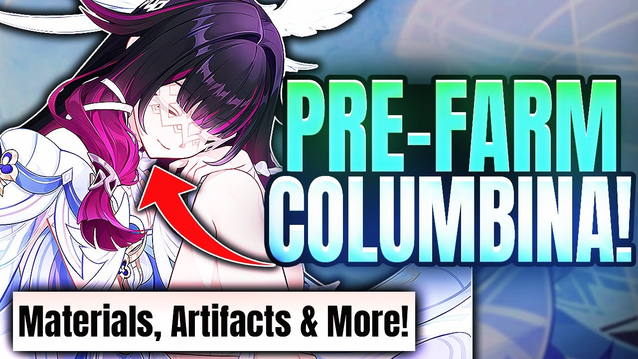EVERYTHING You Need To Farm Columbina! | Artifacts, Materials & Locations! (Genshin Impact Guide)