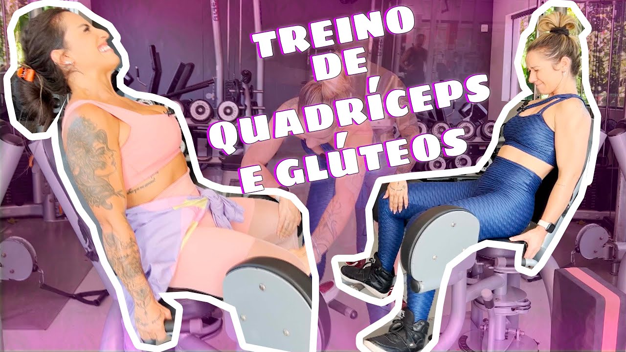MEU NOVO TREINO DE QUADRÍCEPS E GLÚTEOS | ALINE ANTIQUEIRA