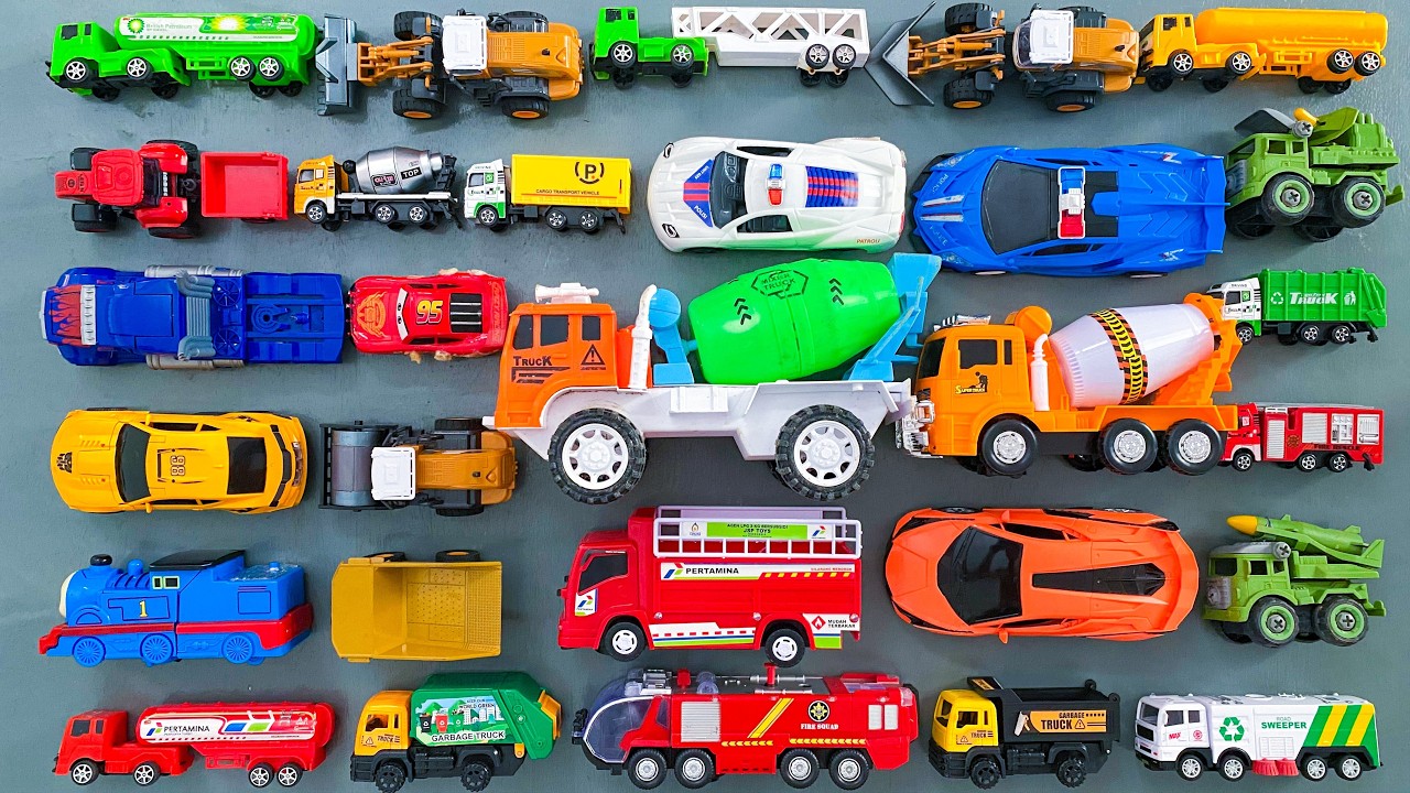 Box Full of Model Cars -Mazda Mx5, Koenigesgg Jesko, Lamborghini Scv12, Byd Yang Wang U8, Toyota Car