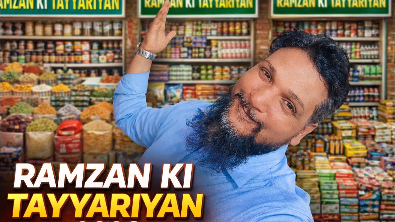 Ramzan Ki Tayariyan 2026 🕌 | Full Market Shopping Before Ramadan | AJ Vlogs