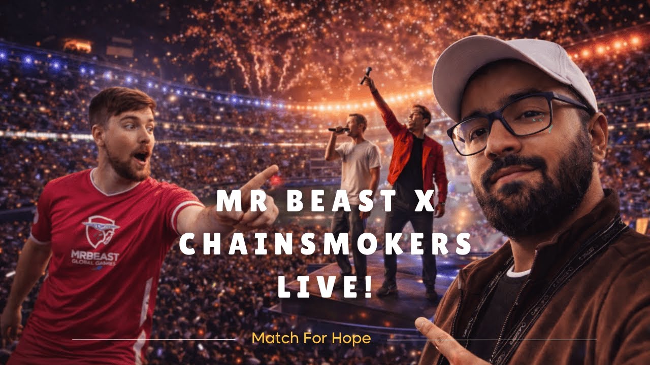 Only in Doha 🇶🇦 | Chainsmokers LIVE & MrBeast Football Match