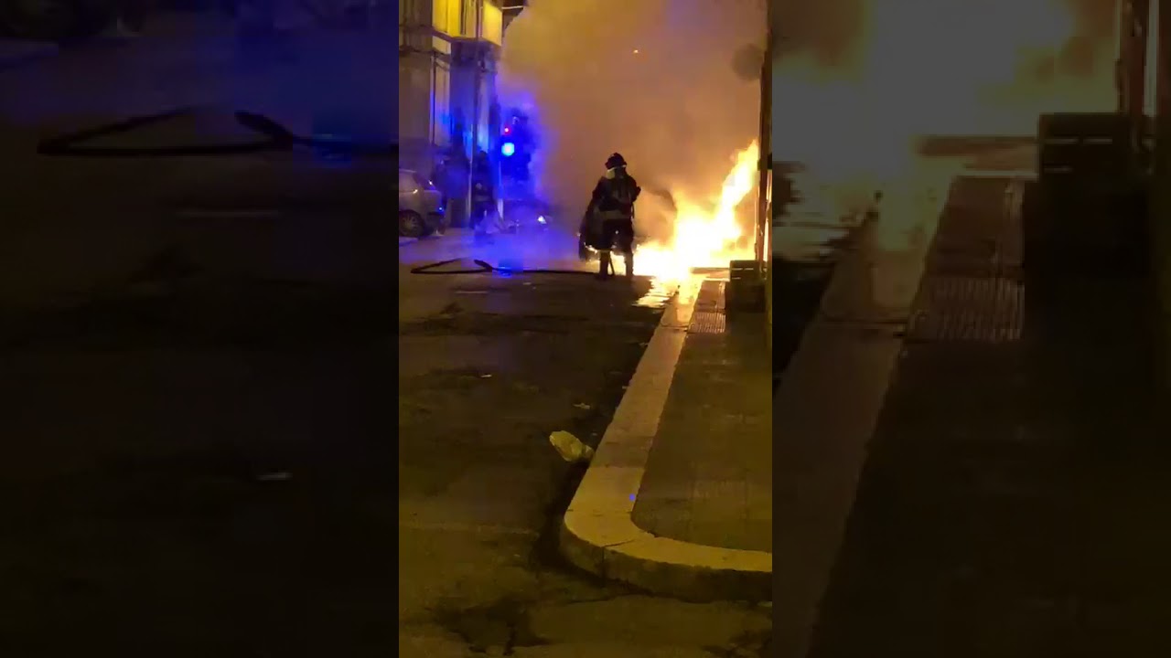 Molfetta. Incendio in via Manzoni