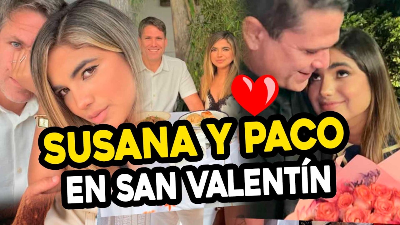 SUSANA ALVARADO y PACO BAZÁN CELEBRAN SAN VALENTIN ¡UN AÑO JUNTOS!