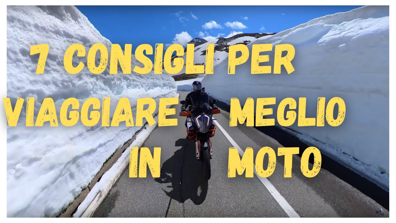 7 consigli LOW COST per viaggiare MEGLIO in MOTO