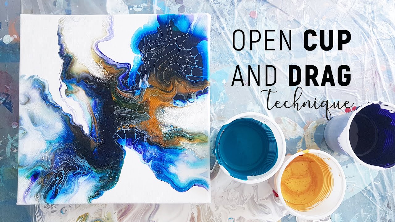 (27) NOT Dutch Pour BUT Open Cup Drag Technique Fluid Art