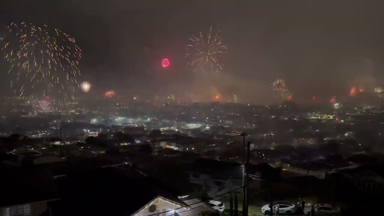 NOBODY Does New Year’s Like Hawai'i  (8 Minutes of Pure Insanity)- Honolulu 2025