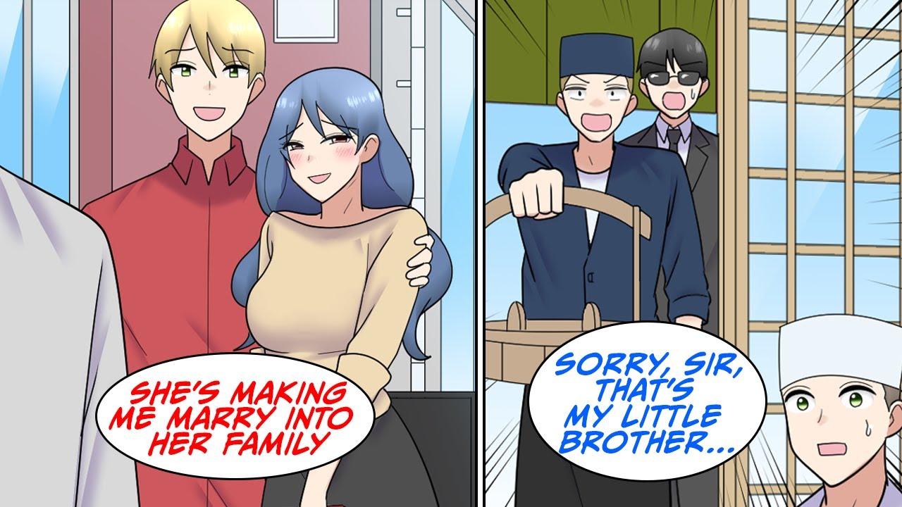 After my family's sushi restaurant closed down, my brother and I each went to work there [Manga Dub]