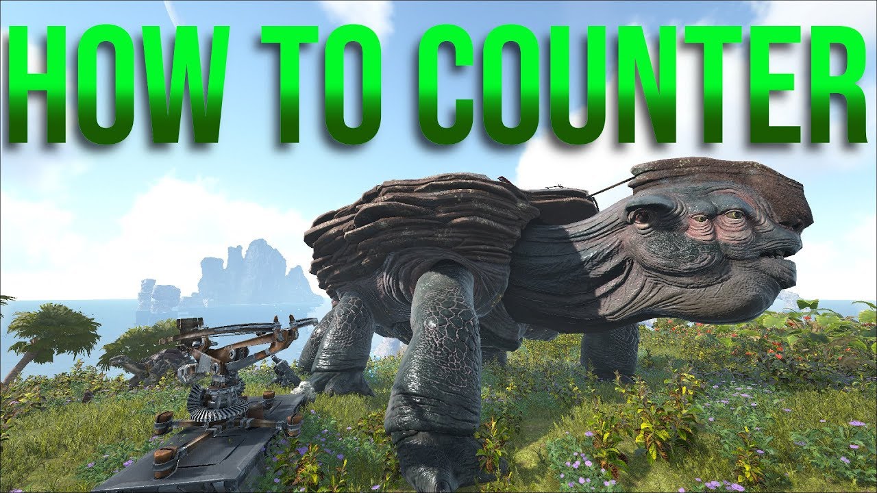 I FOUND THE GIANT TURTLES WEAKNESS!