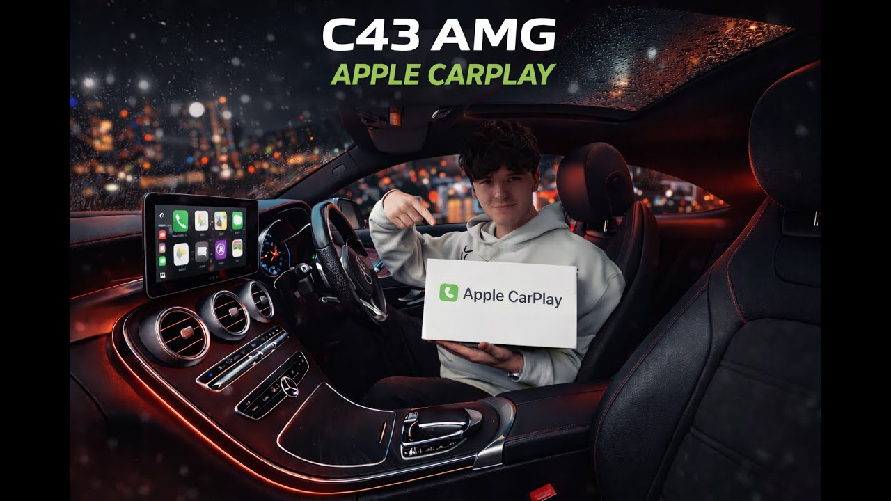 How to fit apple CarPlay to C43 AMG