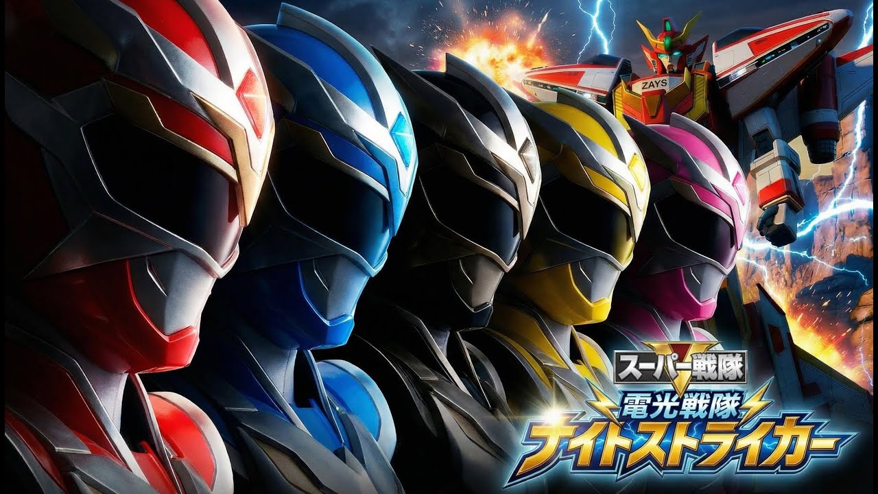 【AI】スーパー戦隊 Night Striker – シリーズ放送終了の絶望に光を…｜Super Sentai 50th FINAL