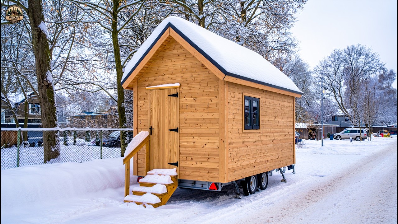 DIY Mobile Cabin: Building My Dream Home on Wheels